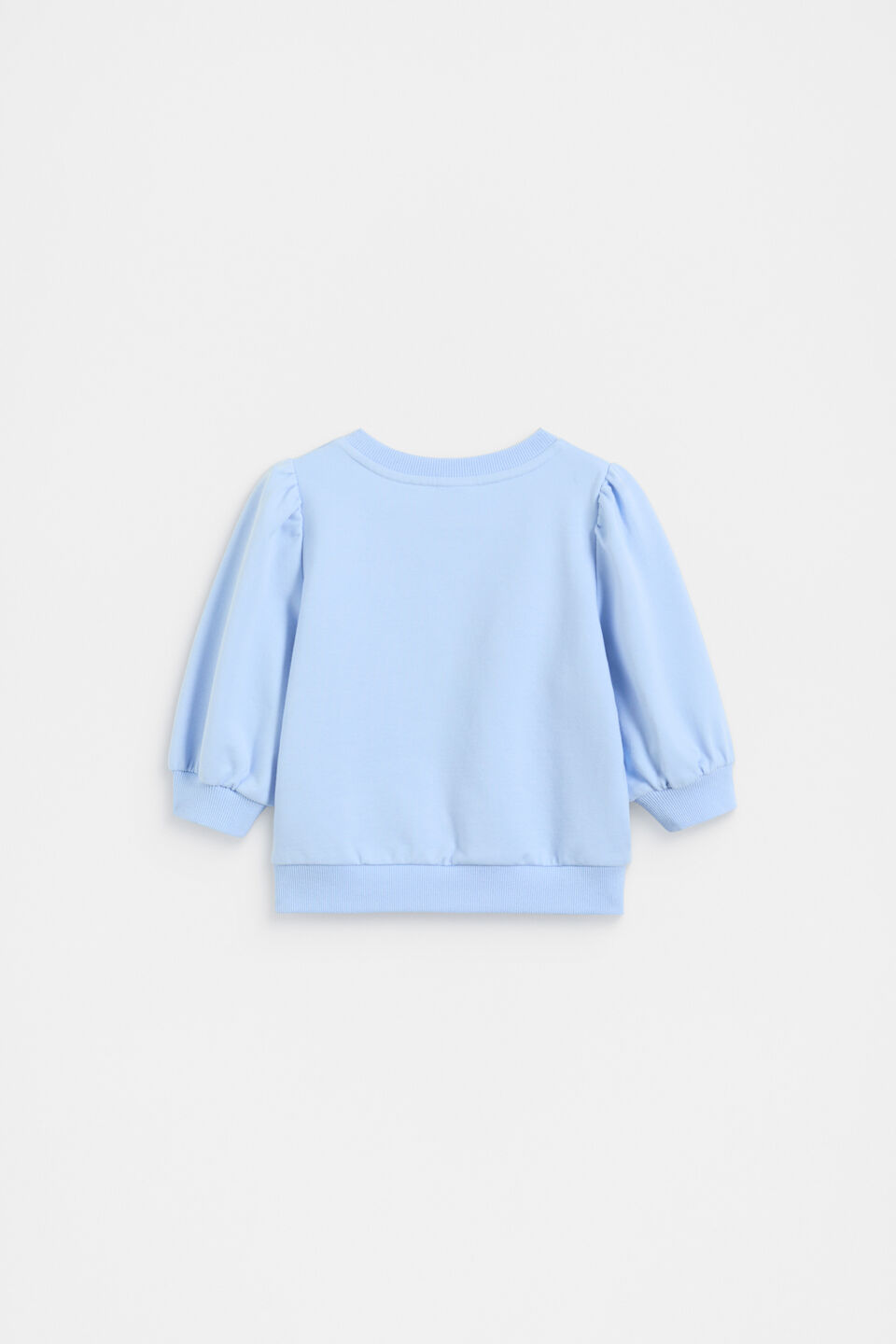 Floral Sweat  Luna Blue