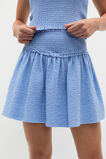 Shirred Skirt  Ocean  hi-res