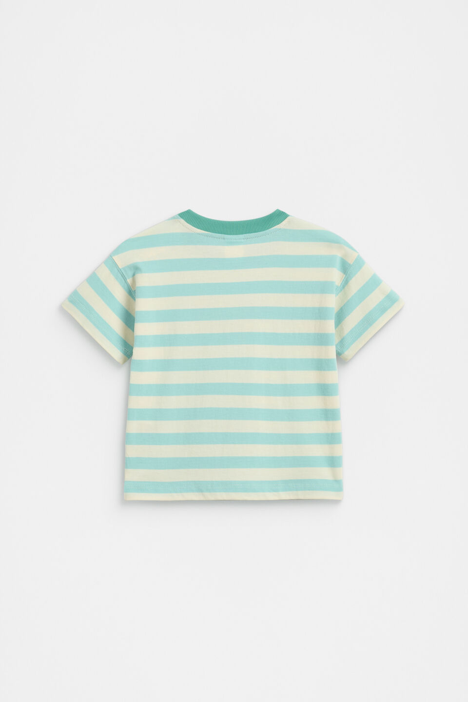 Colourblock Stripe Logo Tee  Multi