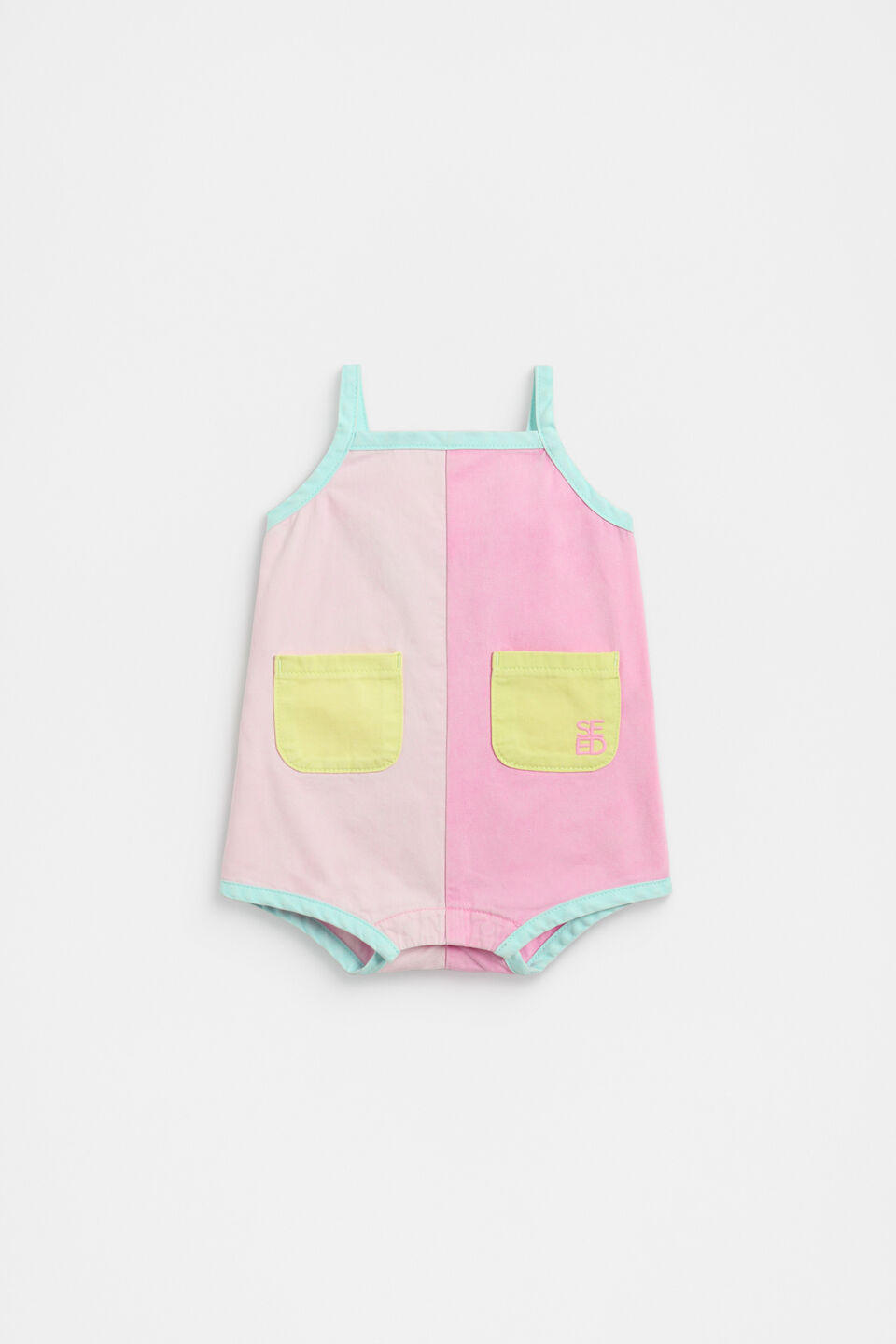 Colourblock Overall  Multi