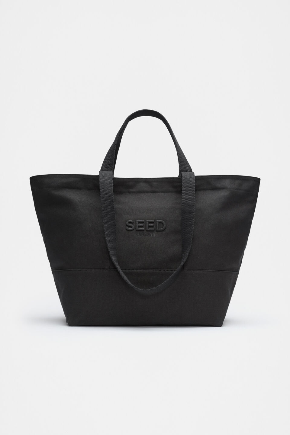 Seed Overnight Tote  Black