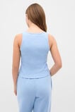Square Neck Logo Tank  Cloud Blue  hi-res