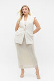 Tailored Boxy Vest  Frappe  hi-res