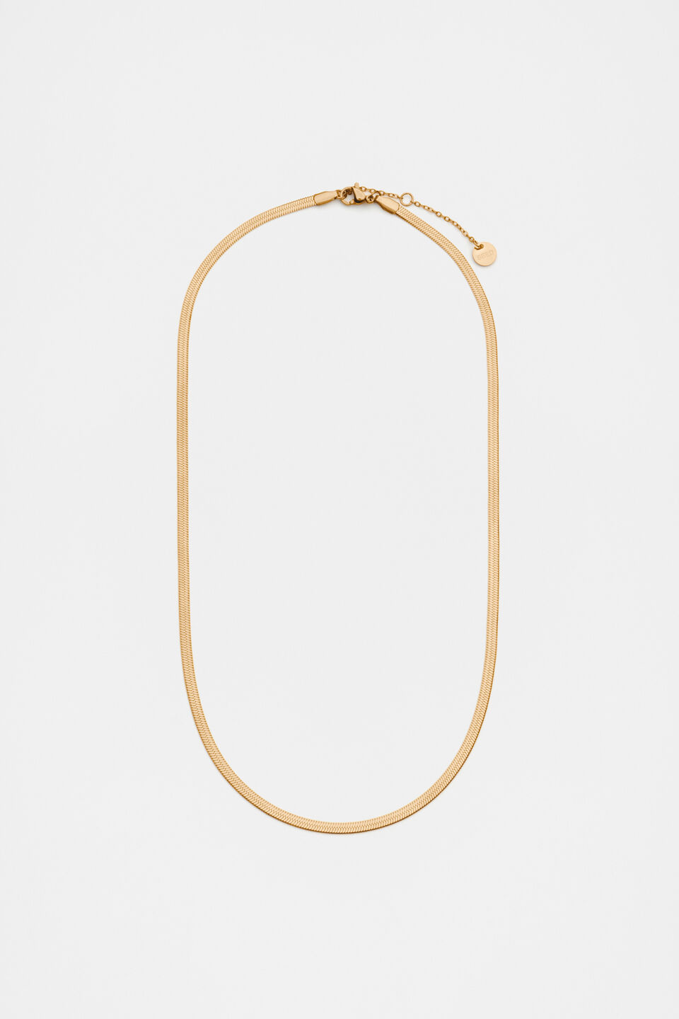 Waterproof Snake Chain Necklace  Gold