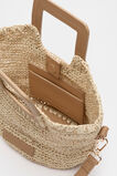 Mini Raffia Crossbody Bag  Caramel  hi-res