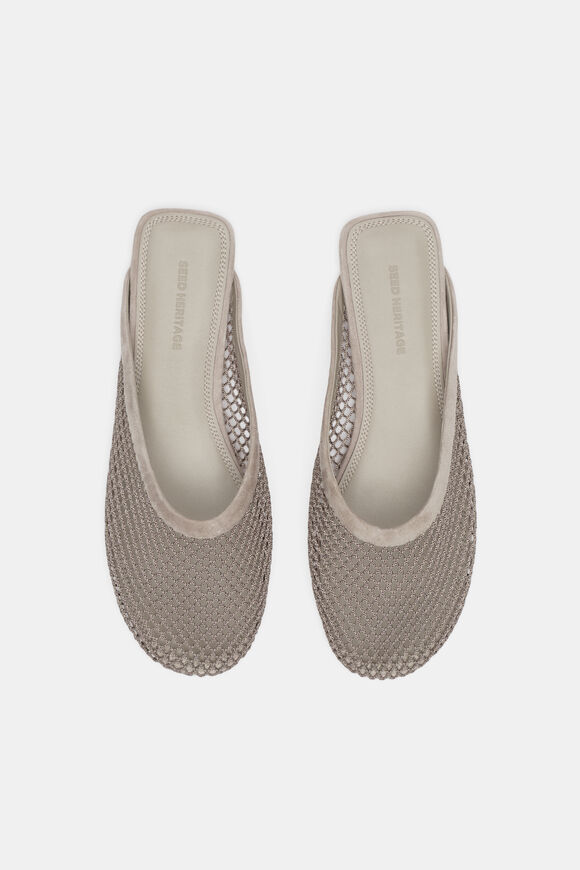 Marley Mesh Mule  Fawn  hi-res