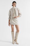 Boucle Mini Skirt  Oat  hi-res