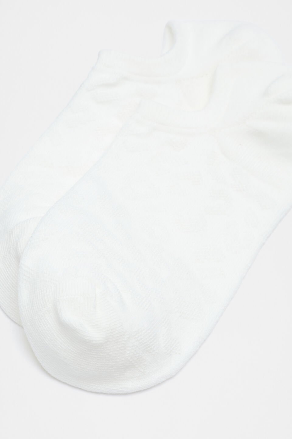 Ocelot Mesh Texture Sock  Cream