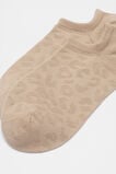 Ocelot Mesh Texture Sock  Iced Latte  hi-res