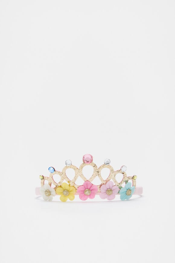 Glitter Flower Crown  Multi  hi-res