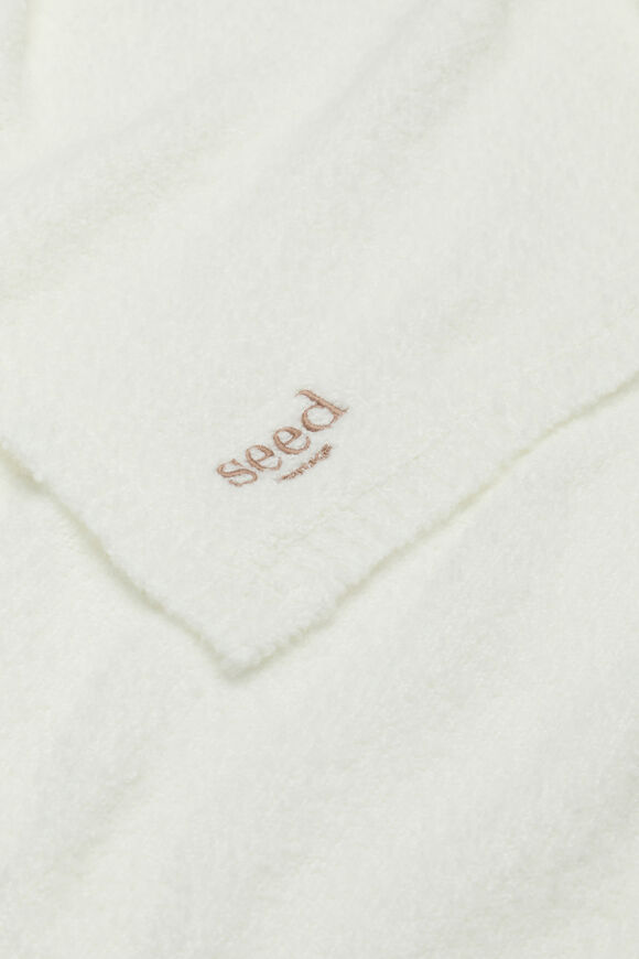 Boucle Knit Logo Blanket  Nb Canvas  hi-res
