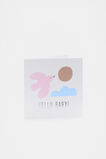 Hello Baby Dove Card  Multi  hi-res