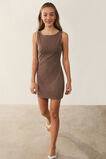 Boat Neck Tank Dress  Mushroom  hi-res