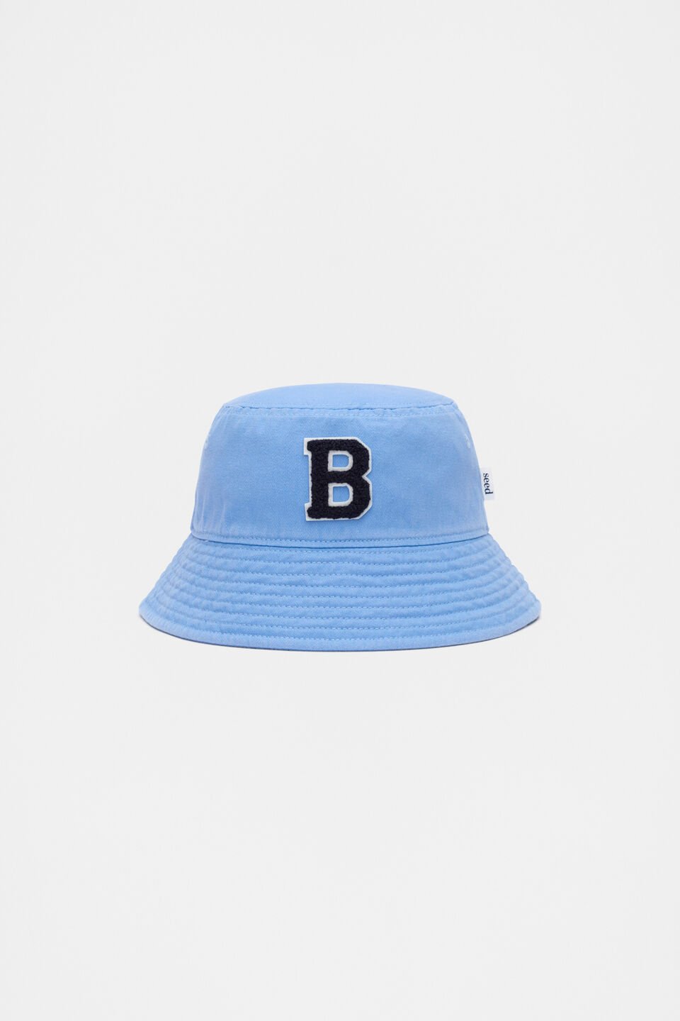 Blue Initial Bucket Hat  B