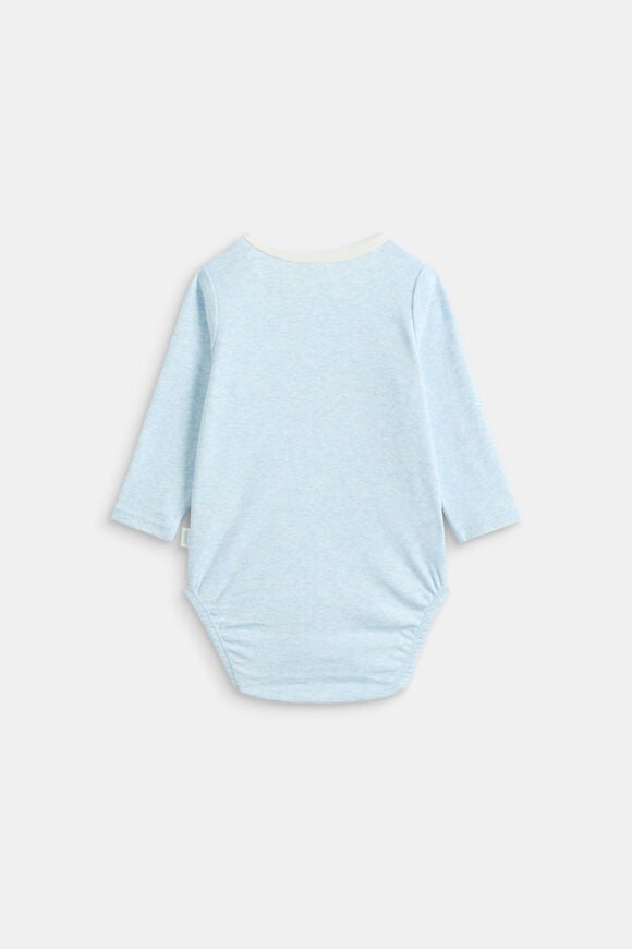 Felt Bunny Bodysuit  Blue Marle  hi-res