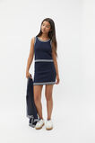Textured Knit Tank  New Navy  hi-res