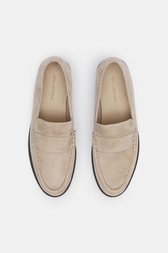 Kyla Loafer  Oat Suede  hi-res