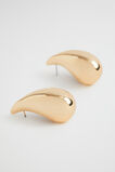 Oversized Drop Earring  Gold  hi-res