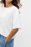 Oversized Longline Tee  Whisper White  hi-res