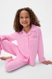 Piped Jersey Pyjama  Candy Pink  hi-res