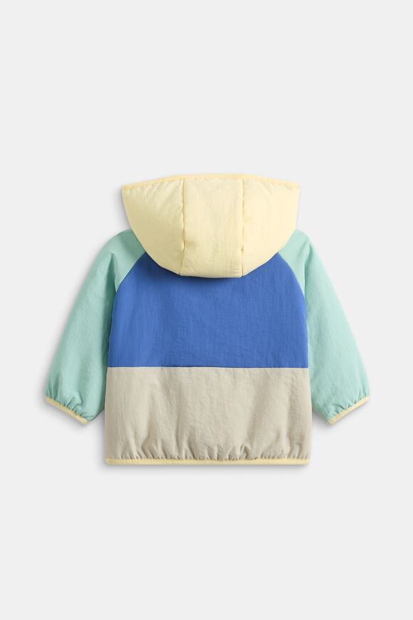 Colourblock Logo Spray Jacket  Multi  hi-res