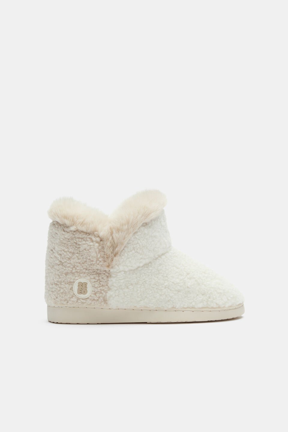 Colourblock House Boot  Classic Cream