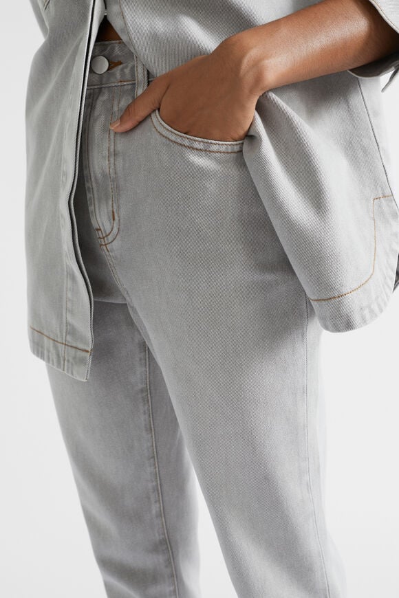 Core Cotton Slim Leg Jean  Silver Wash  hi-res