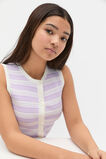 Stripe Knit Top  Orchid Bloom  hi-res