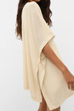Open Weave Poncho  Coconut Cream  hi-res