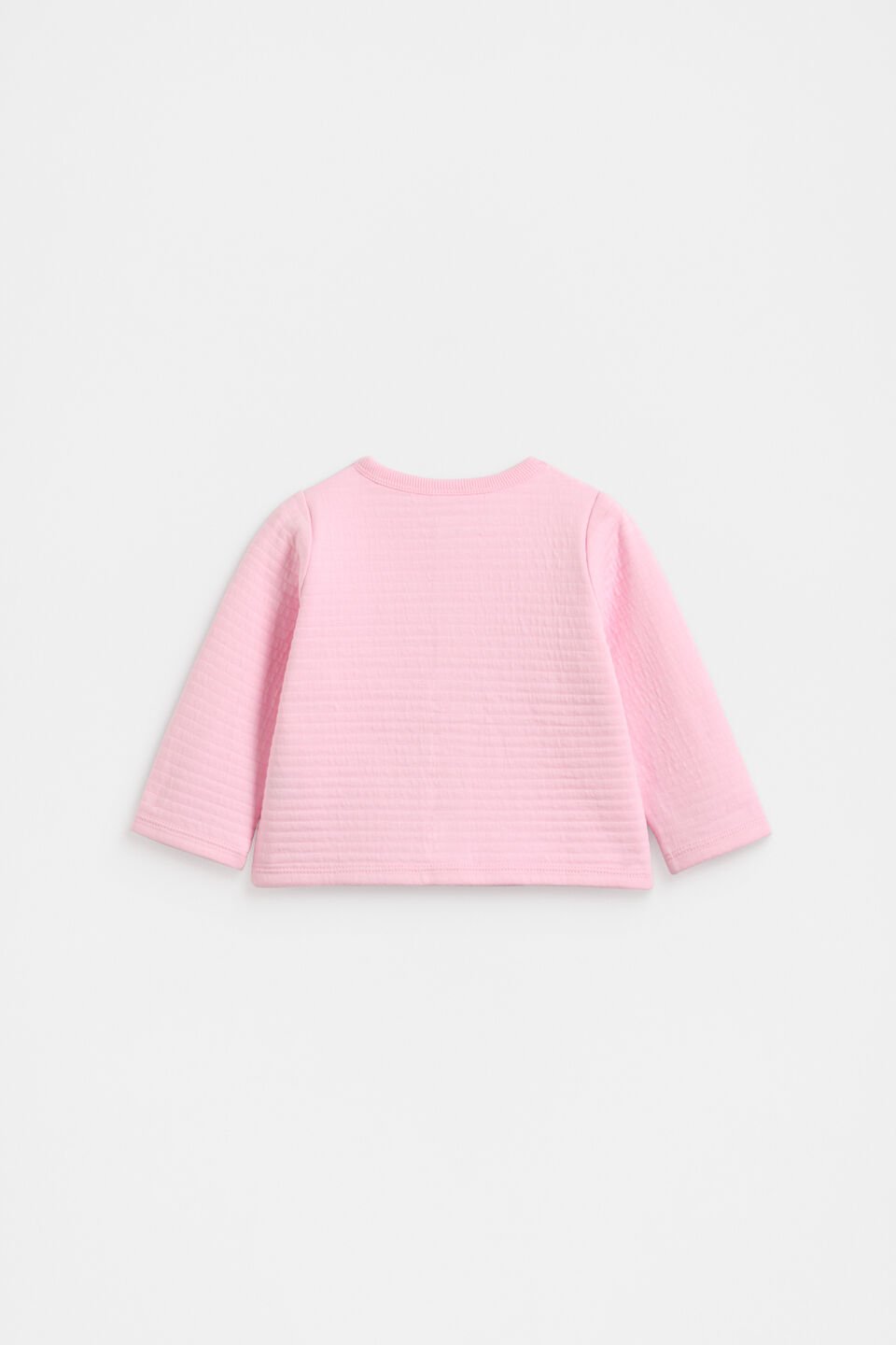Quilted Logo Jacket  Petal Pink