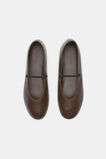 Ariel Ballet Flat  Chocolate  hi-res
