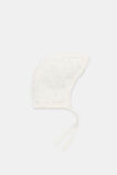 Bobble Knit Bonnet  Classic Cream  hi-res