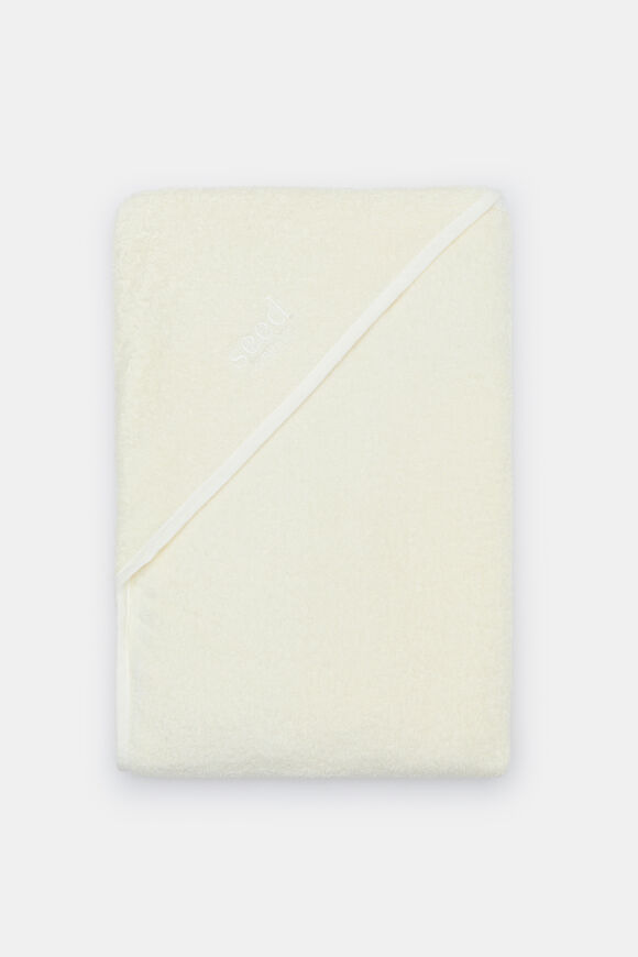 Logo Snuggle Towel  Classic Cream  hi-res