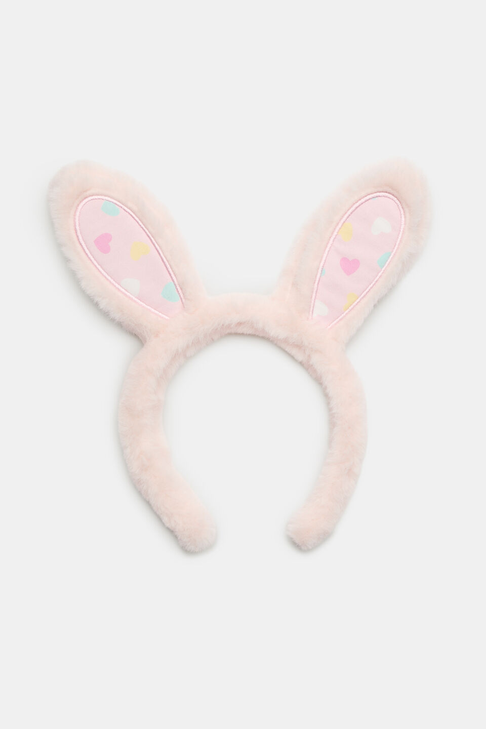 Heart Fur Ears Headband  Pink Lemonade
