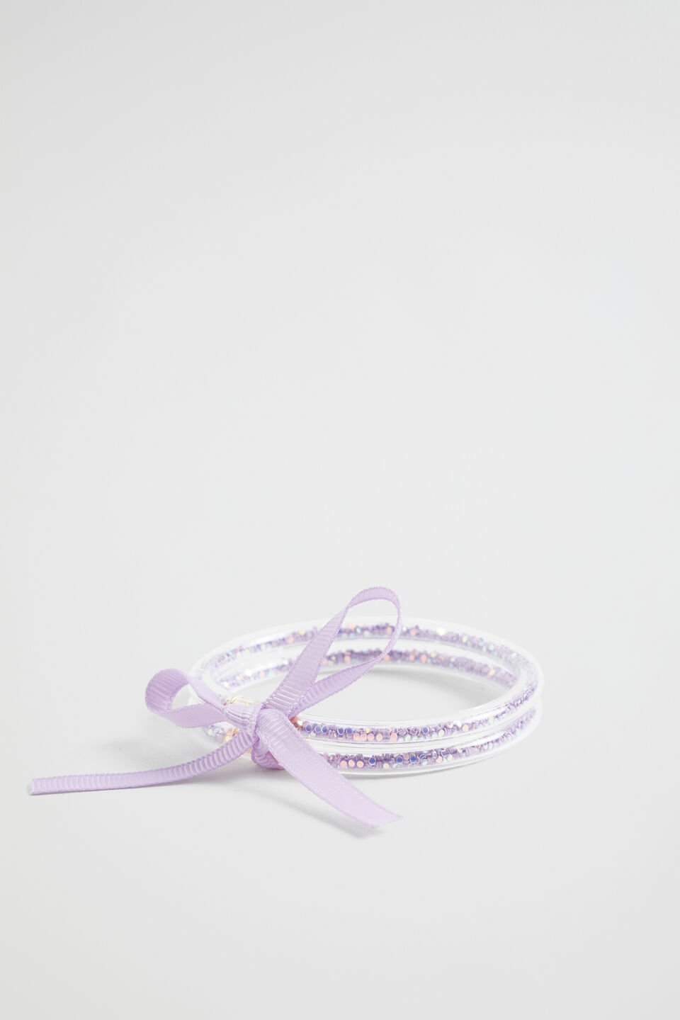 Glitter Bangle Pack  Orchid