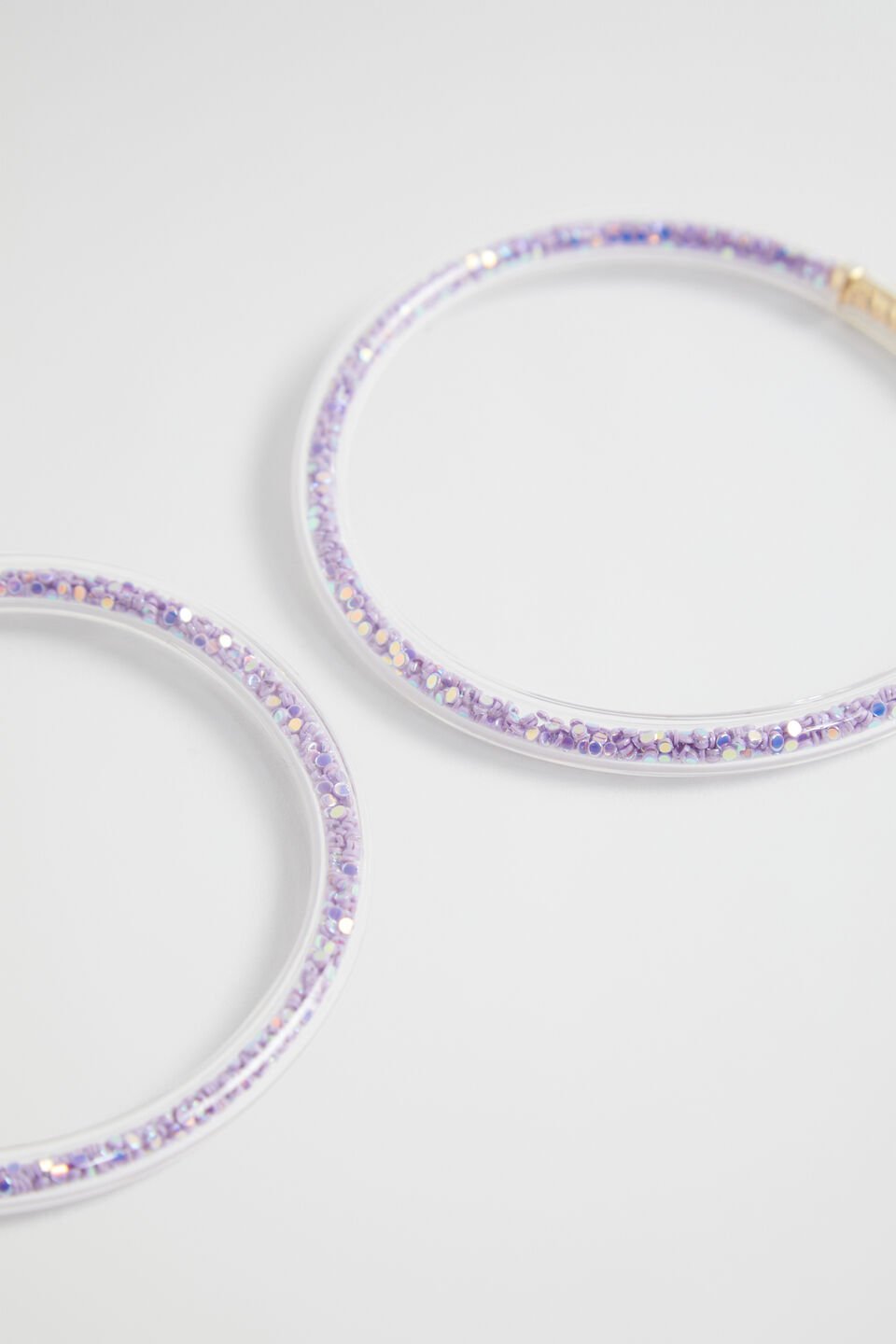 Glitter Bangle Pack  Orchid