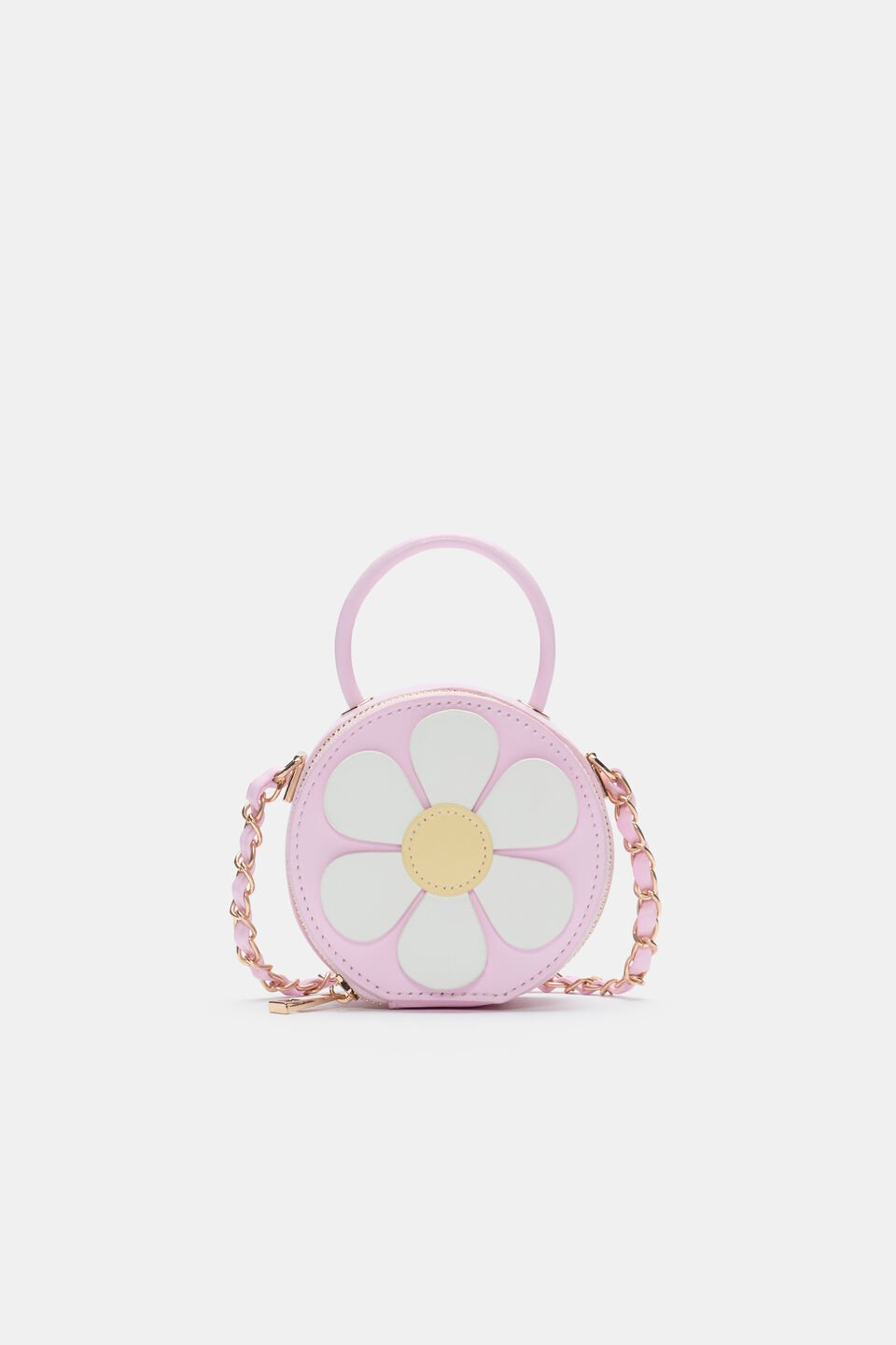 Flower Mini Cross Body  Pink Lemonade