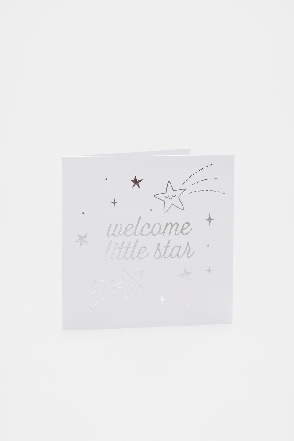 Welcome Little Star Card  Multi