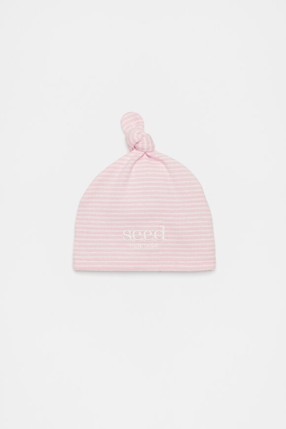 Core Logo Knot Hat  Posie Stripe  hi-res