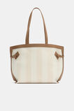 Textured Buckle Tote  Toffee  hi-res
