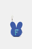Bunny Silicone Initial Keyring  F  hi-res