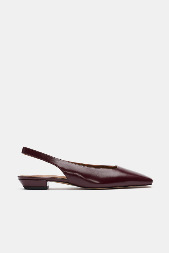 Penny Slingback  Plum Red  hi-res