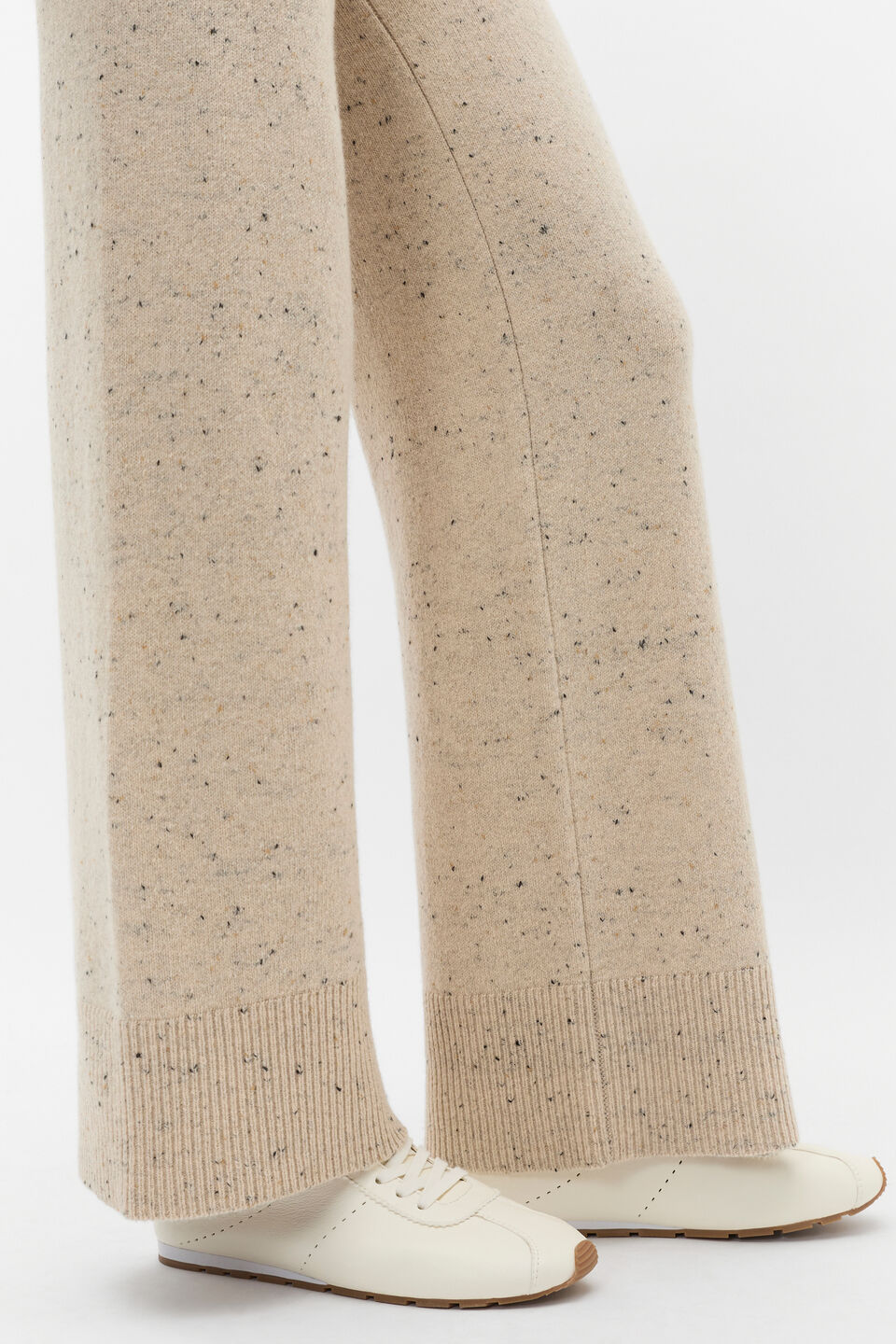 Fleck Knit Pant  Latte Fleck