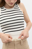 Striped Knit Tank  Classic Cream  hi-res