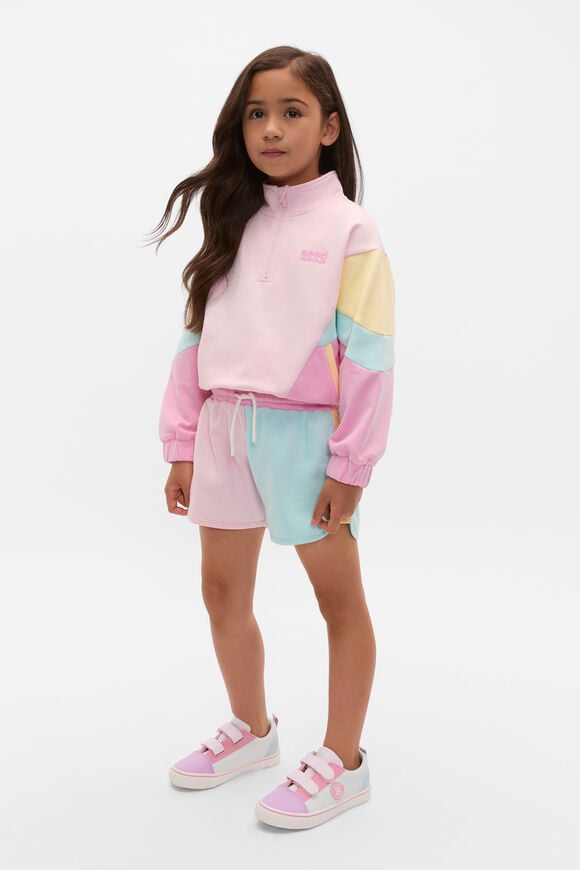 Colourblock Short  Pink Lemonade  hi-res