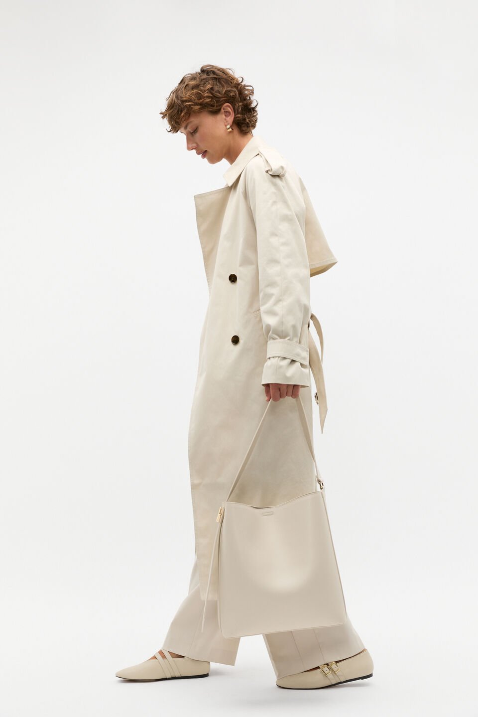 Minimalist Trench  Oat