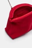 Suede Rounded Clutch  Poppy  hi-res