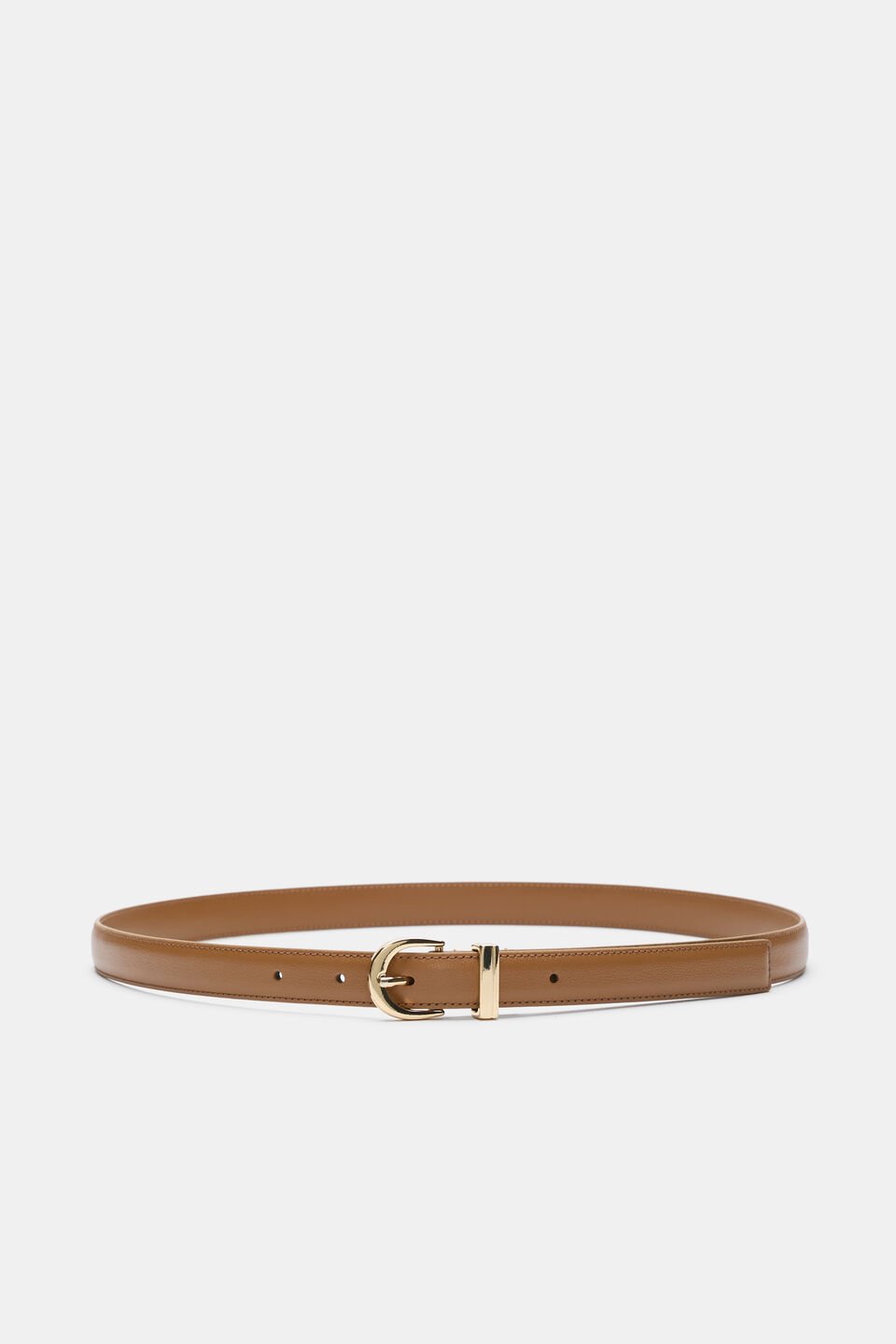 Raven Metal Keeper Belt  Tan