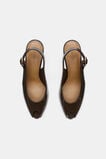 Emery Peep Toe Heel  Chocolate  hi-res