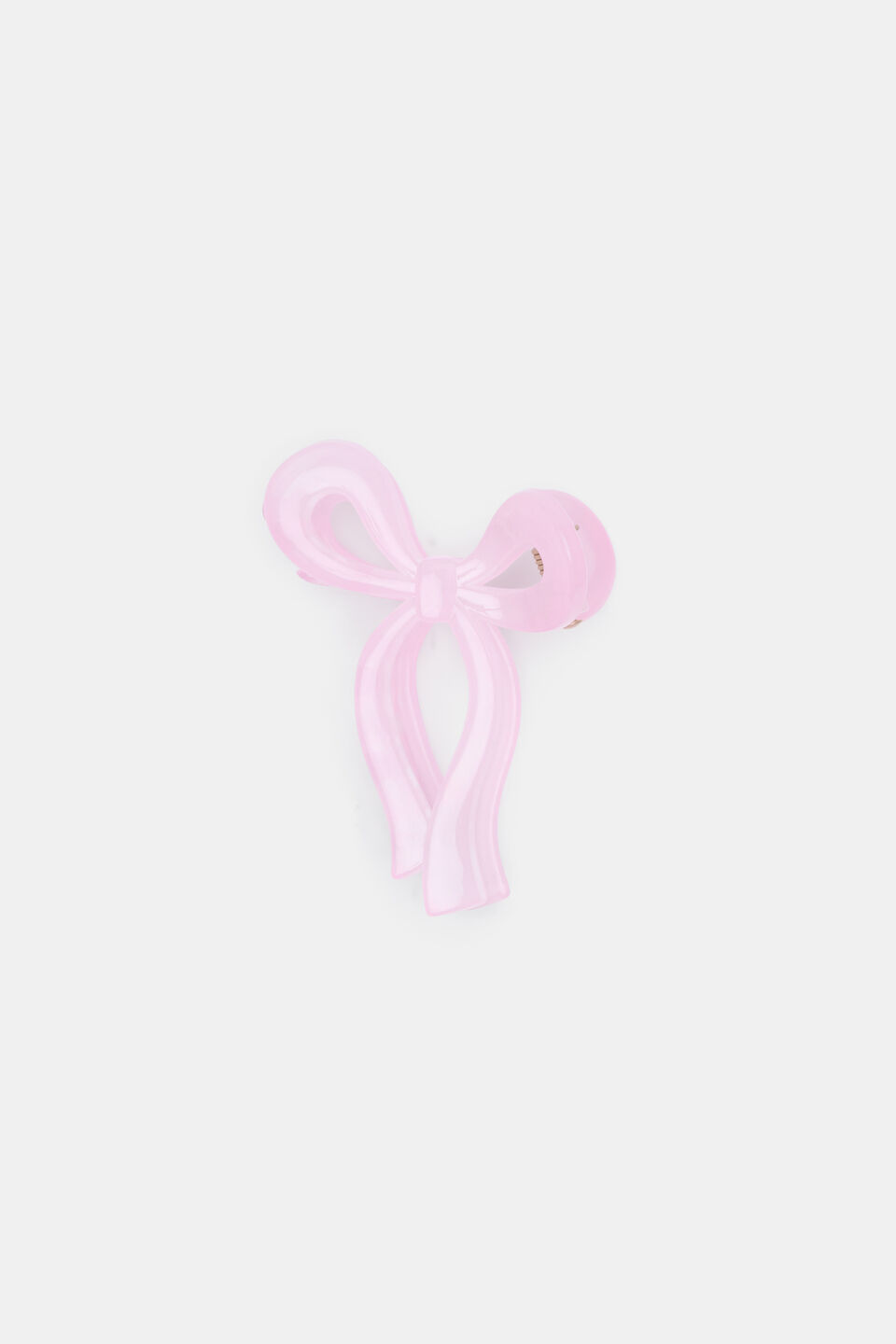 Bow Claw Clip  Candy Pink